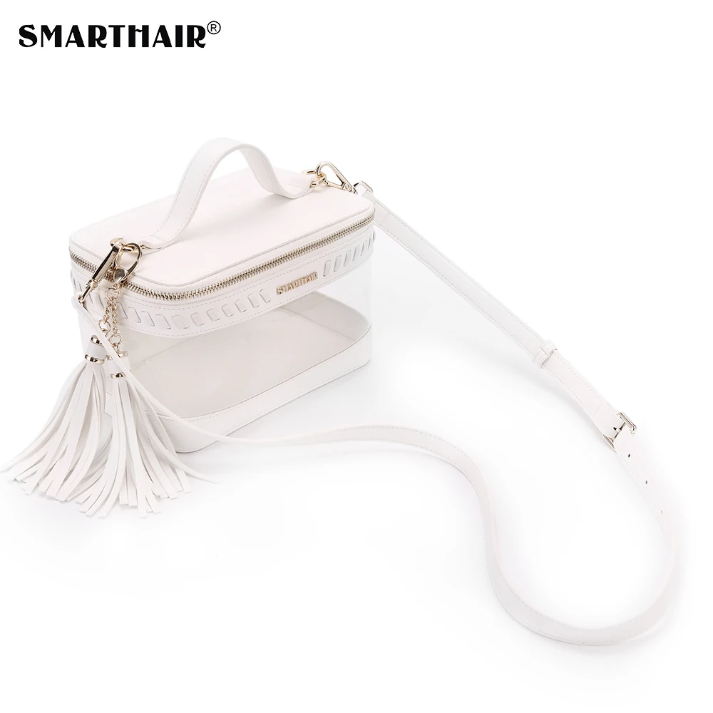 
SMARTHAIR Custom Fashion Clear Small Jelly Transparent TPU Tote Handbag Satchel Woman 