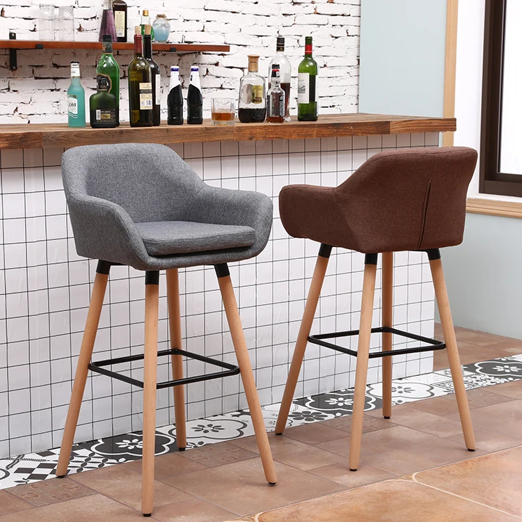Wholesale Tall Table Restaurant Furniture Iron Luxury High Modern bar chair stool