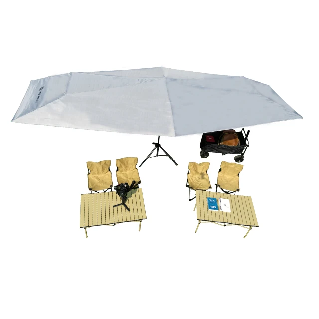 Garden easily shading canopy for multiple people Car roof tent & camping canopy 2 in 1 Quick build outdoors picnic tents