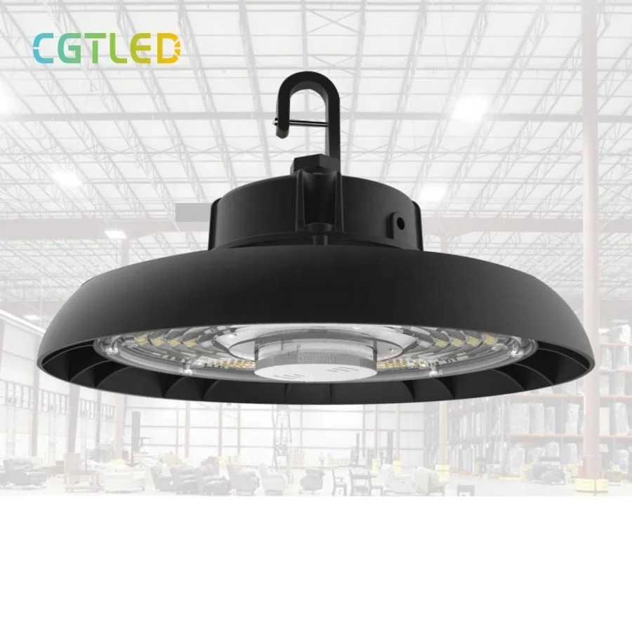 4000K 5000K Switchable UFO Led Lamp IP65 UFO High Bay Light for Warehouse Workshop Factory Gym Garage Barn