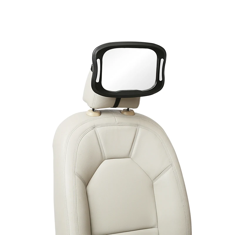 QM02 Classic Wide view Soft Led Baby Car Seat Mirror Safely infant Rear Facing Car Seat Mirror with Remote Control