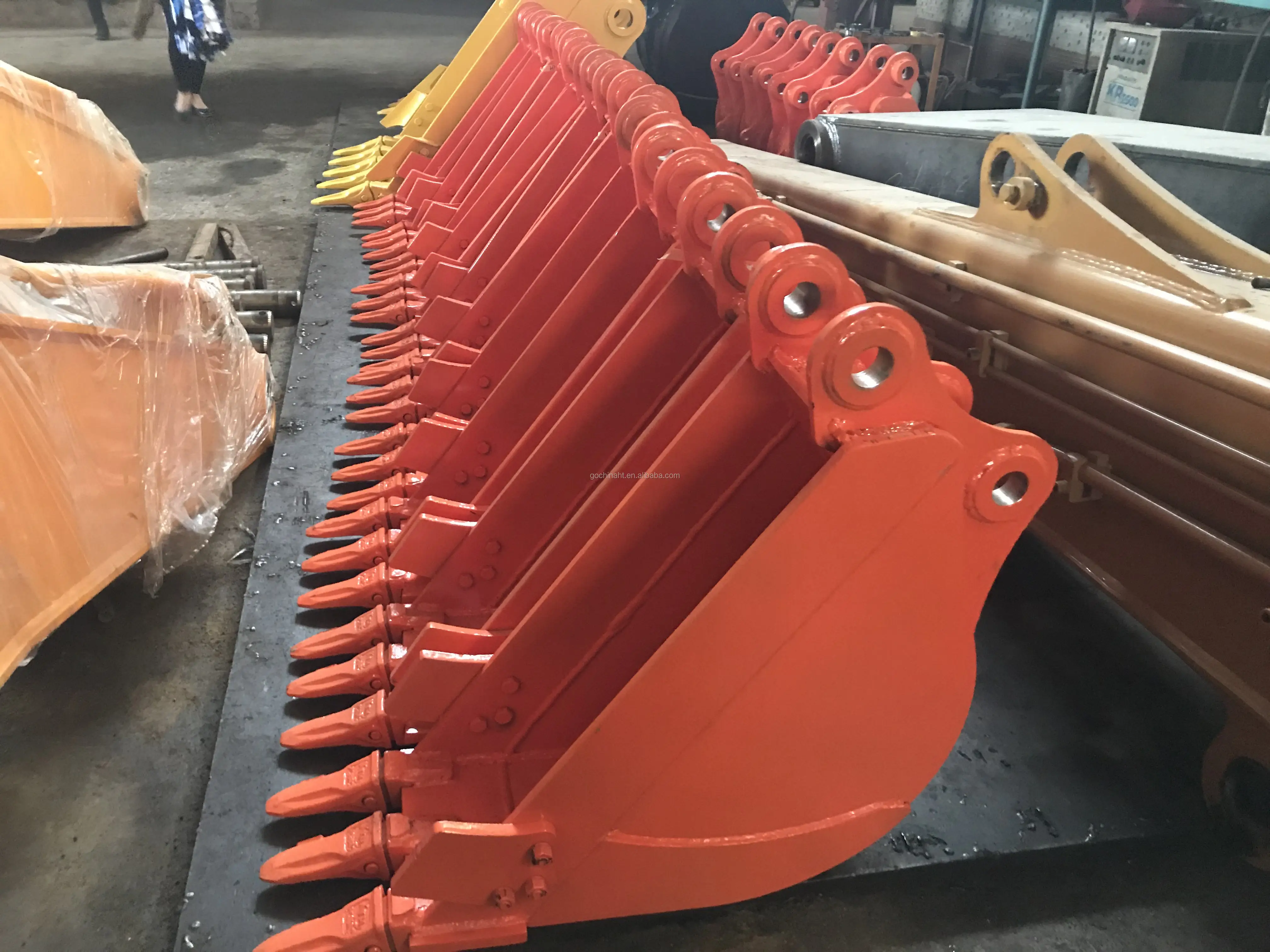 High Quality Customized Mini Excavator Drainage Bucket/ Digger Trench Bucket/ Excavation Machine Accessories