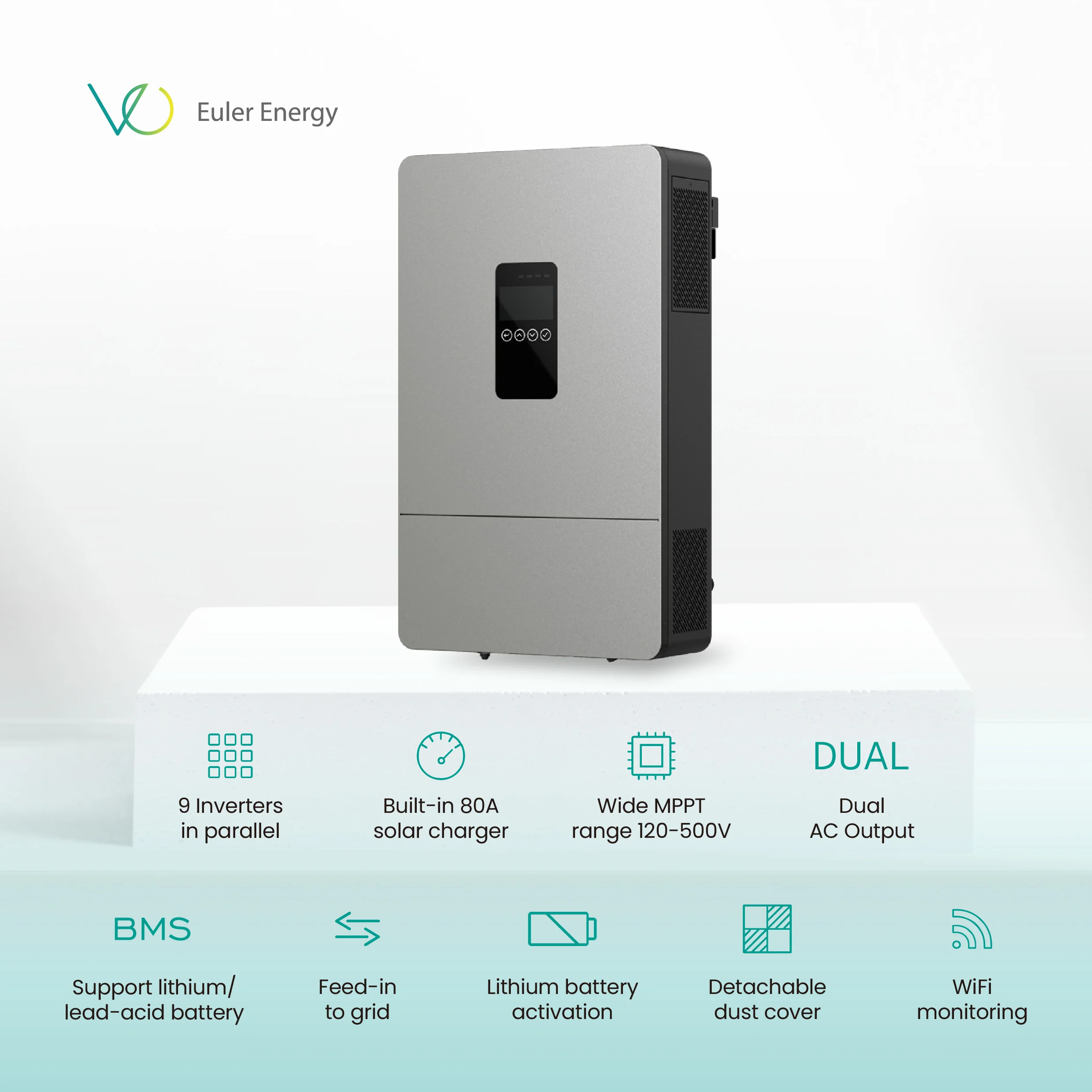 solar hybrid inverter3 Phase solar inverter 5kw 10kw solar panel with inverter and battery price for home