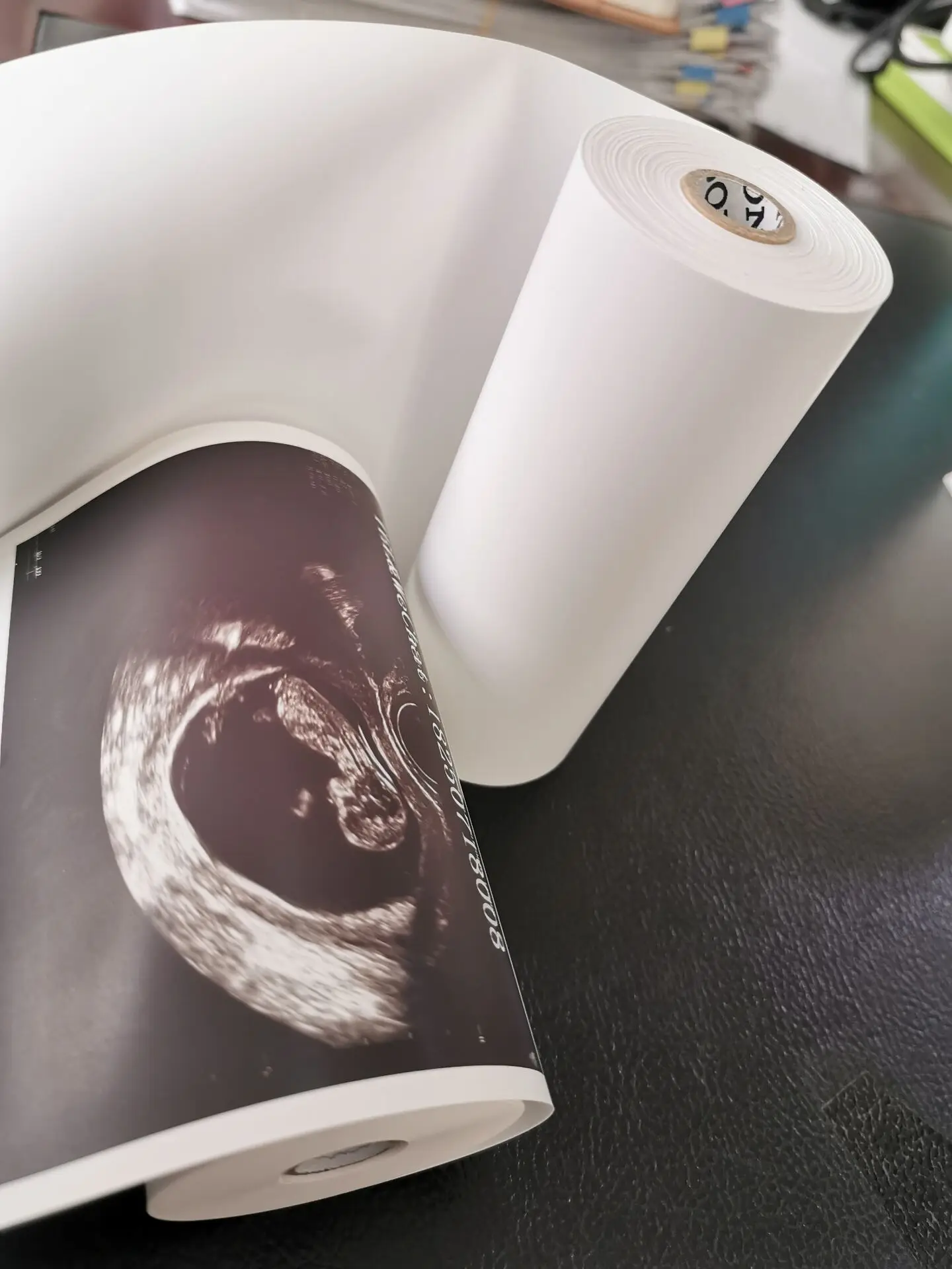 Mitsubishi Compatible UPP-110HG High Gloss Ultrasound Video Recording Thermal Film Paper 10 Rolls, 110mm x 18mm