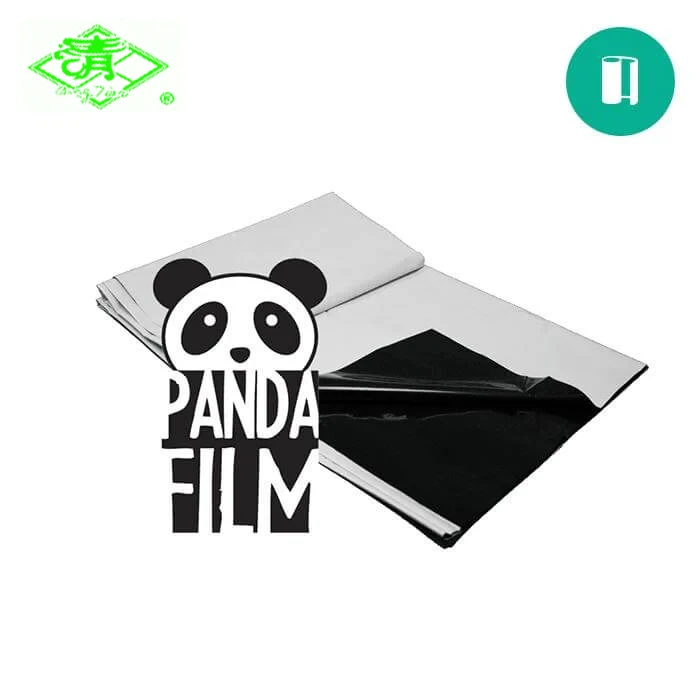 Anti-UV thickening Silage sheet Tear resistance Black And White Panda Silo Film exported to Russia