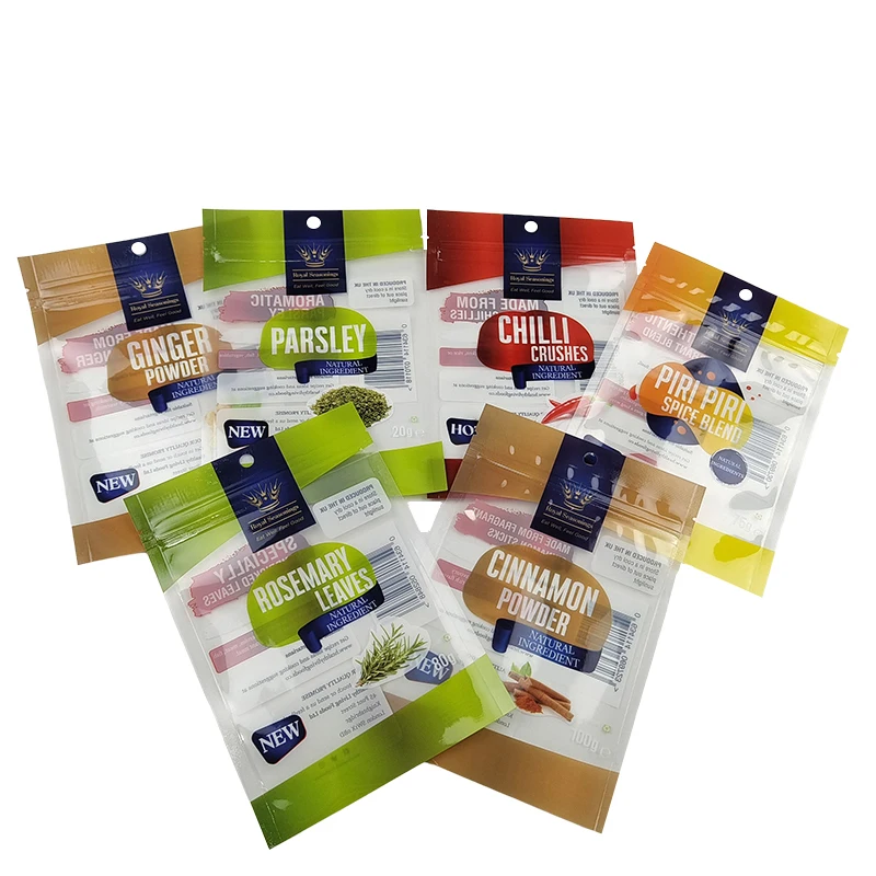 Custom Printed Design Plastic Bags Lip Stick Sleep Patch Bag Transparent Clear Window Heat Seal Bags