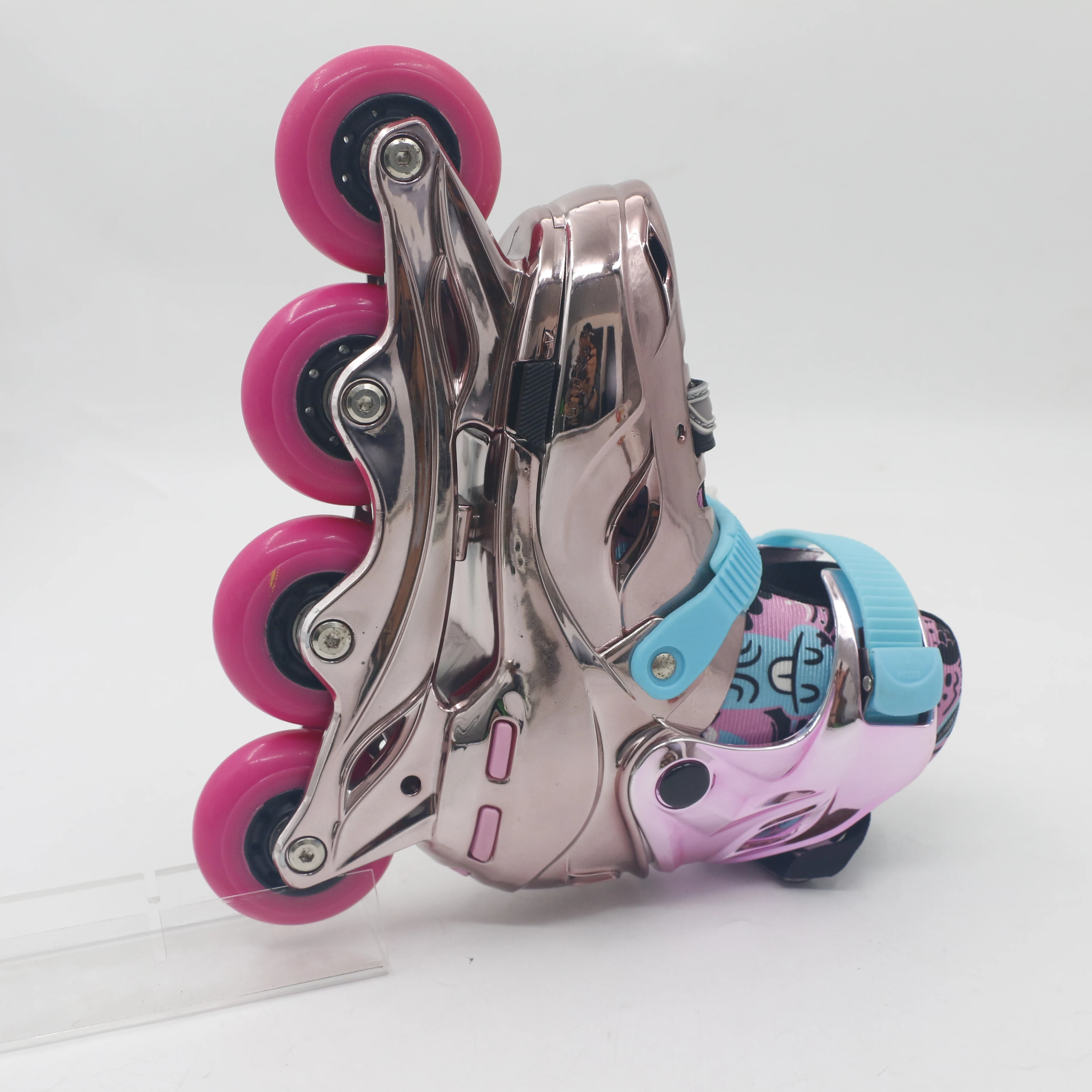 Professional Inline Roller Skates for Dancing Hard Shell Inline Roller Skates Size Adjustable Pu Wheel for Racing