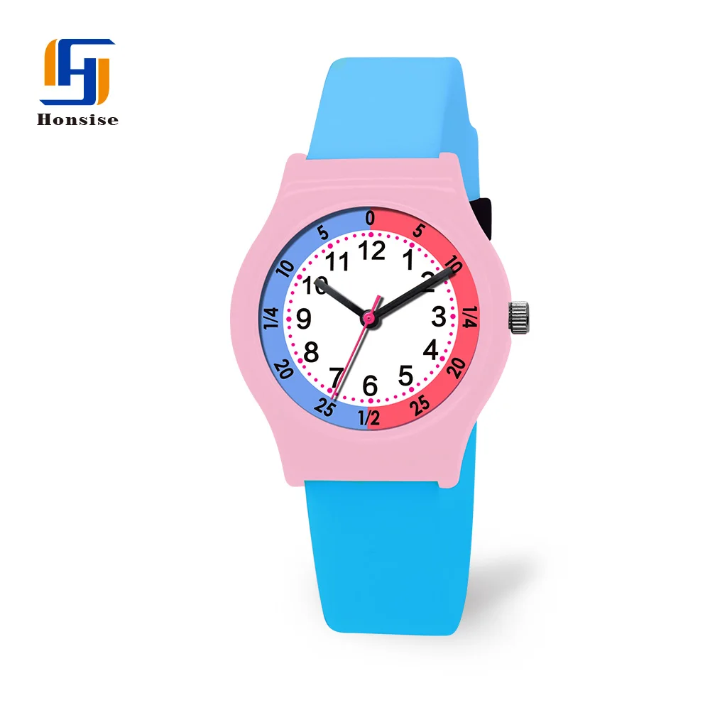 Armbanduhr Hot Sale Promotional Custom Silicone Strap Quartz Hand Watch Gifts For Kid Children Quartz Watch