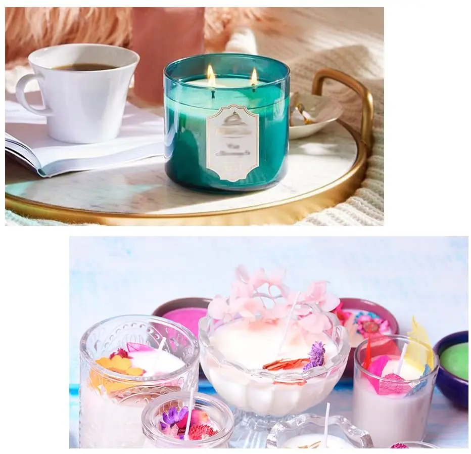 
In Stock Pre tabbed Paraffin Wax Coated Cotton Candle Wick, Wick Sustainer/Holder/Centering Device Accessory for Candle Making 