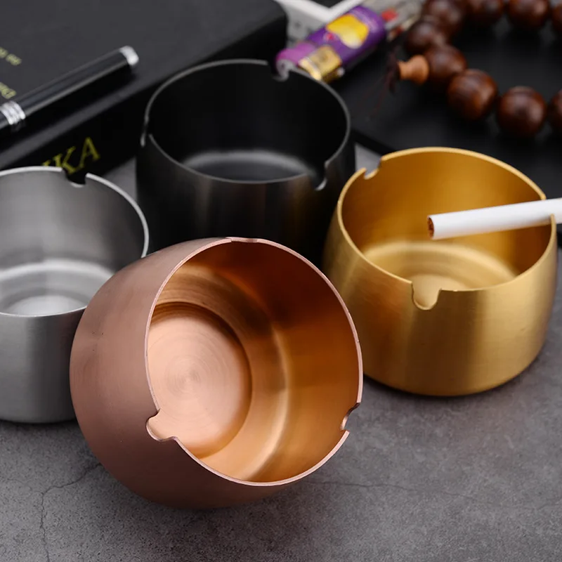 
Wholesale Superior Quality Factory Custom Zinc Alloy Material Metal Ashtray 