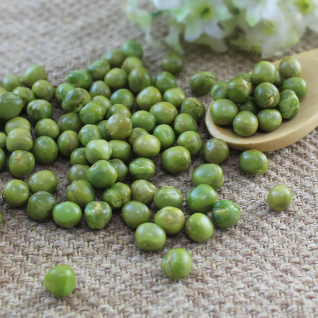 OEM available BRC  HACCP BSCI verified manufacturer original fried green peas snack