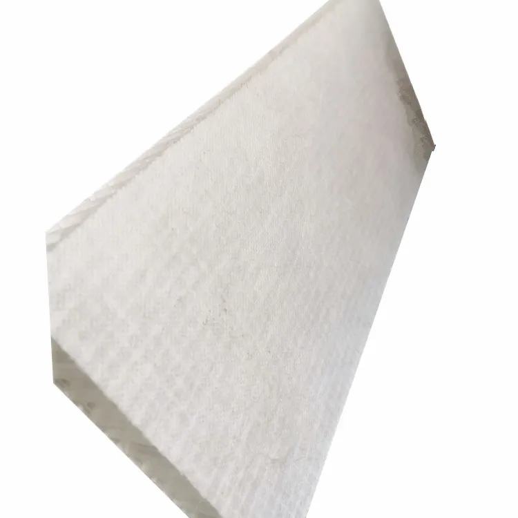 Bed plate of plastic honeycomb laminated board in mobile van or recreation vehicle