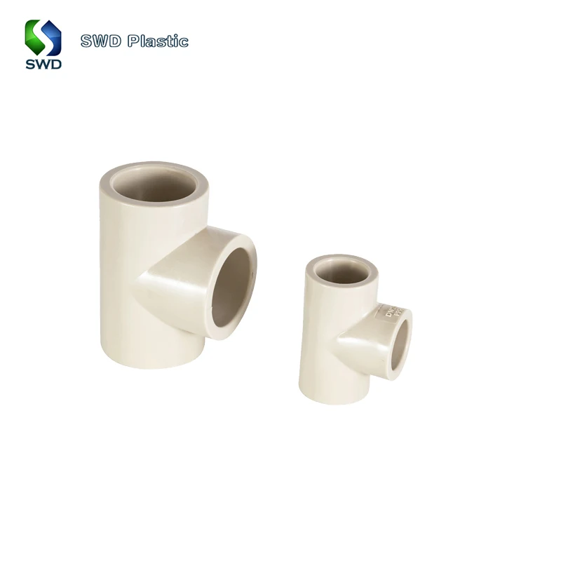 DIN/JIS/ANSI UPVC/CPVC SCH80 pipe fittings PPH end cap industry use PPH PP corrosion-resistant plastic water pipe fittings