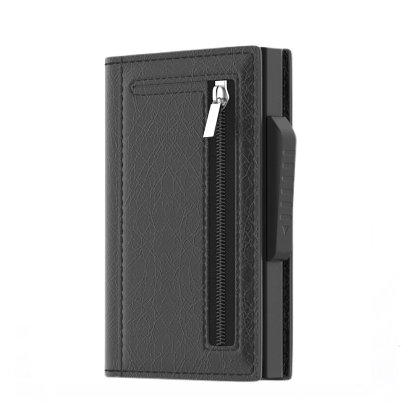 Cash Pocket Wallet For Men Slim Minimalist -  Pocket Leather Wallet features RFID Protection with Pop up card holders