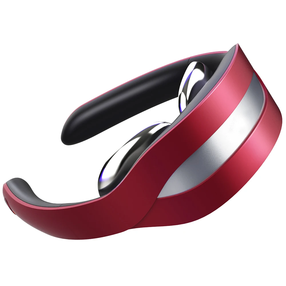 2021 Portable Mini Electric Wireless Neck Massager 360 Infrared Physiotherapy Intelligent