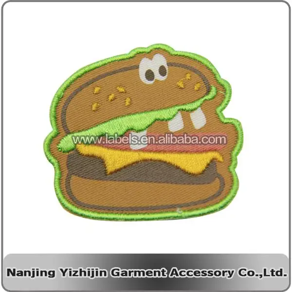 Custom embroidery patch China supplier  iron-on or sew on for clothing