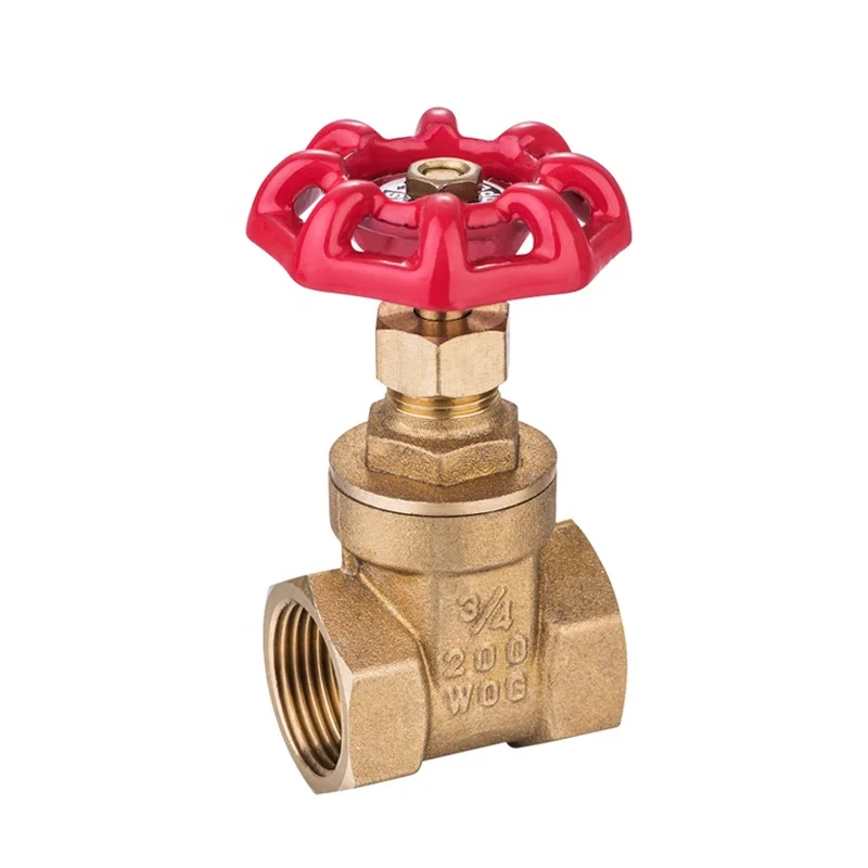 TEXOON Easy Operation Brass Ball Valve 3/4 Inch Full Port NPT Female with Yellow Handle for Efficient Industrial Systems