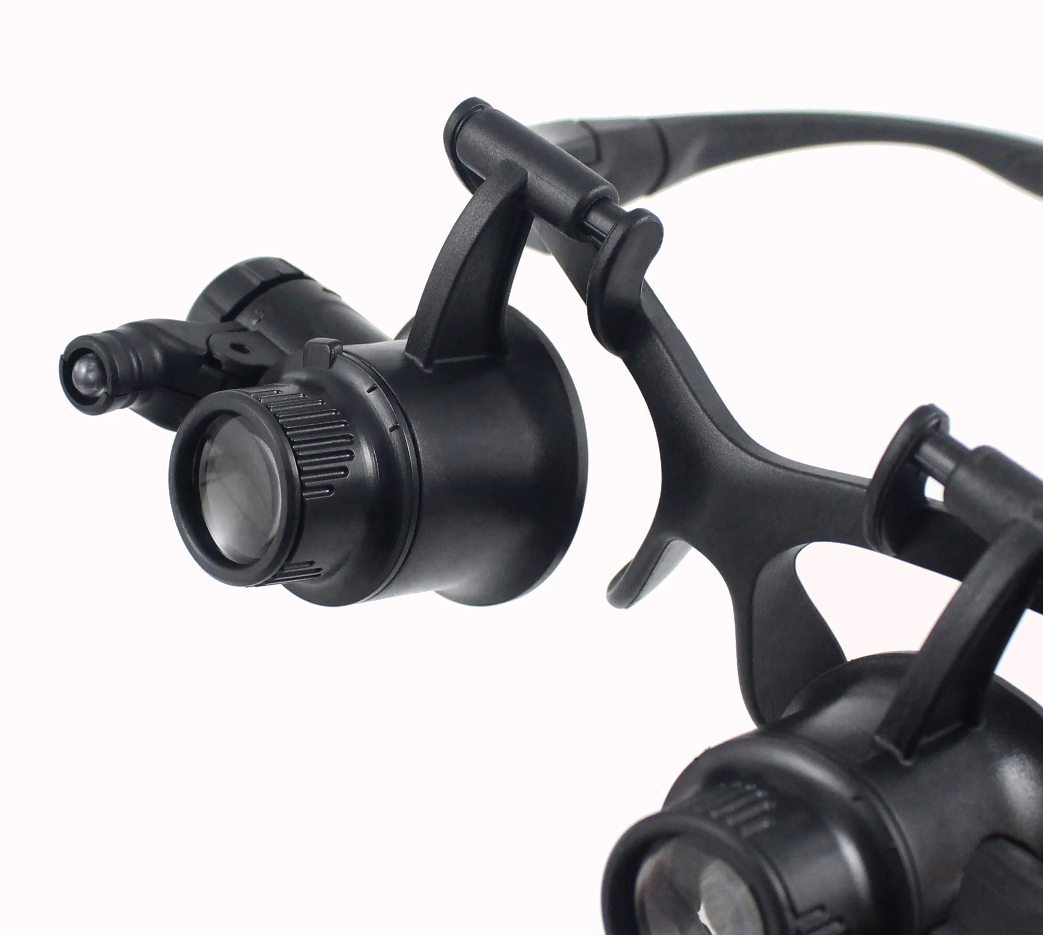 
10x 15x 20x 25x Glasses Watch Repairing Magnifier With Led Lamps 