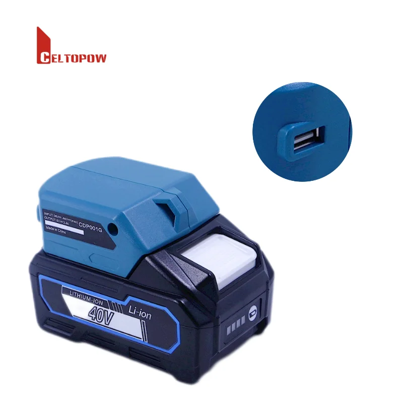 USB-адаптер BL4025 для электроинструмента MK 40 в преобразователь литиевой