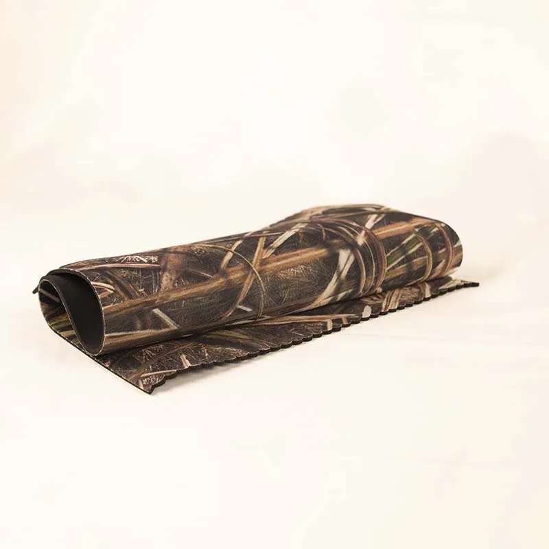 Factory Direct Price Reed Grass Camouflage Composite Fabric Industrial Fabric Plastic Removable Pad