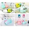 kitchen hanging basket 2019TOP Portable Home Kitchen Hanging Bag Bath Storage Basket Sink Holder