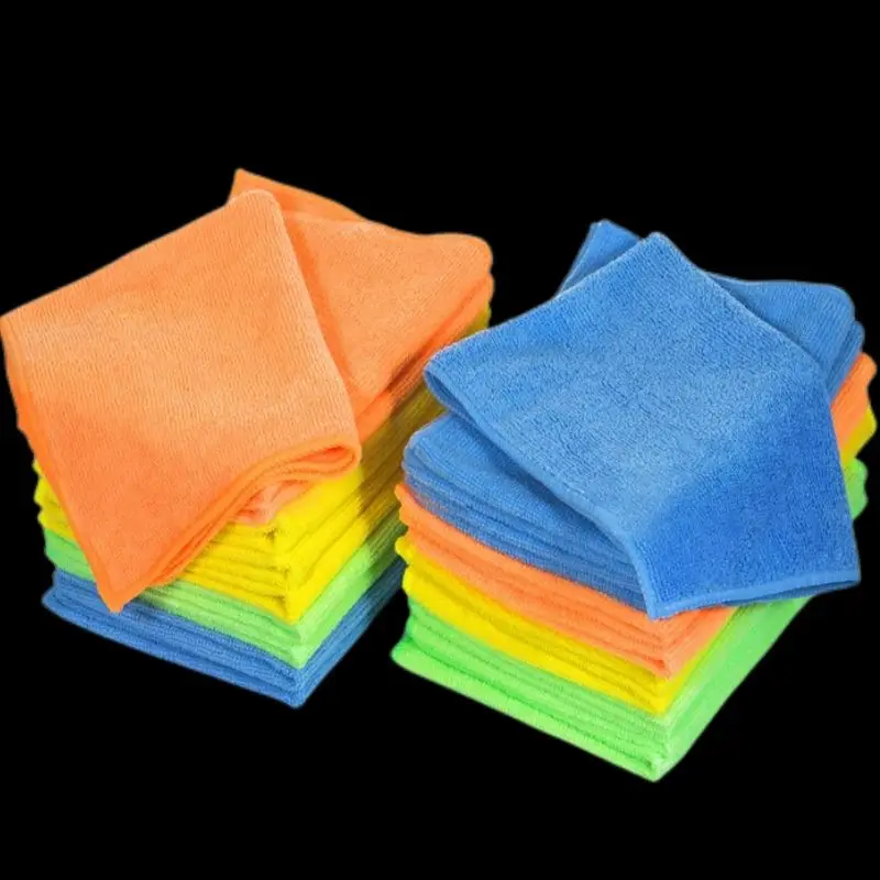 Bamboo Blended Dish Kitchen Cloth Microfiber Waffle Dish Towel Kitchen Cotton Waffle Weave Kitchen Dish Towel