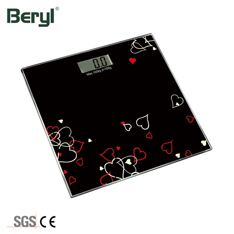 Square Mechanical Body Scale  Electronic Home Digital Weight Scale