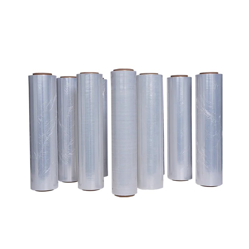 Industrial 20 Microns 80 Gauge Machine Stretch Film Pallet Protective Plastic Transparent Film