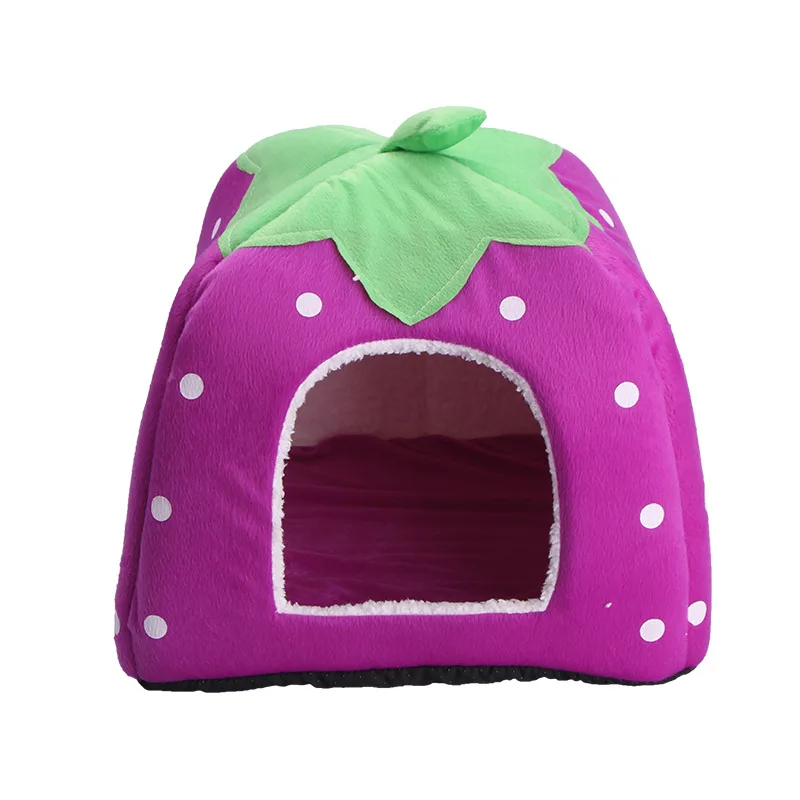 Small Animals Cages Sleeping Bed Hamster Pet Soft Cotton Fleece House For Guinea Pig Cages Pets Product