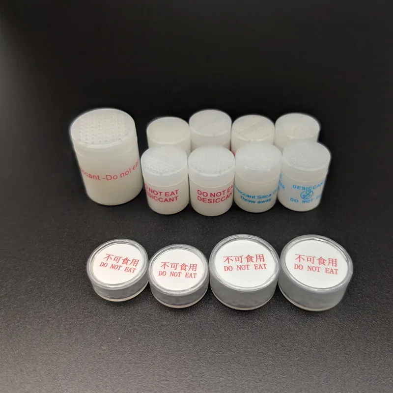 high quality 1g 5g 10g 1000g super dry white blue customized  silica gel pharmaceutical use food standard desiccant