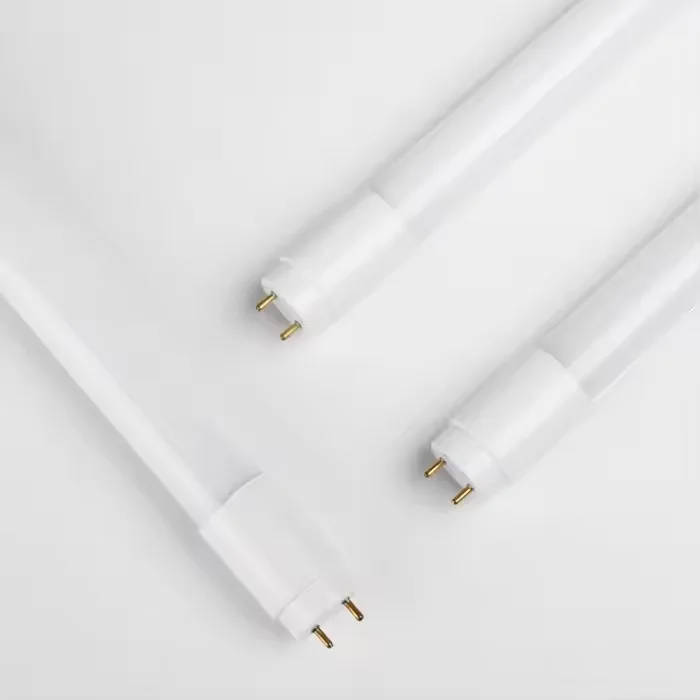 2FT 4FT Fluorescent T8 LED Tube Light Clear Cover 6000K Daylight Tube Lighting