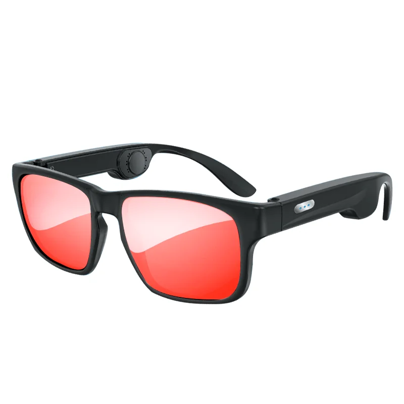 2021 new trending smart MP3 waterproof wireless headphone sunglasses glasses bone conduction glasses