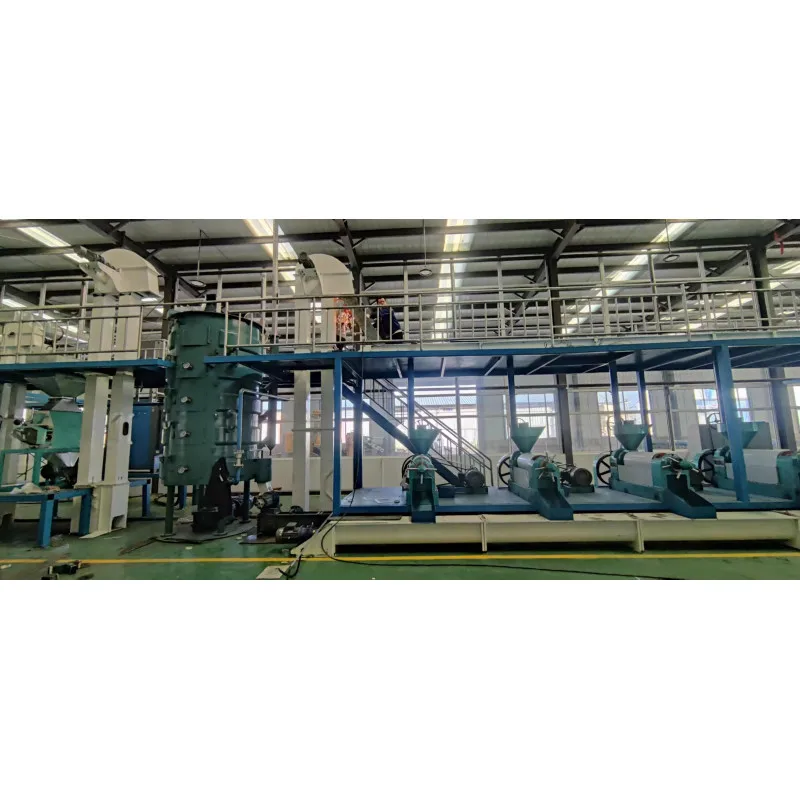 High quality selling 50-100tpd sesame press production line sesame oil cold press oil press machine