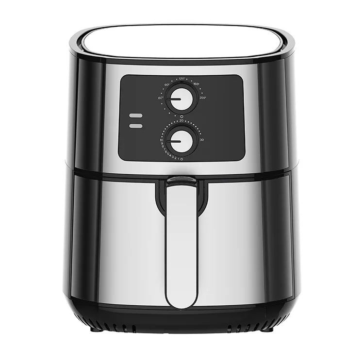 Stainless Steel Household Electric Fryer French Fry Machine Automatic Multi-Function Intelligent Smokeless Air Fryer