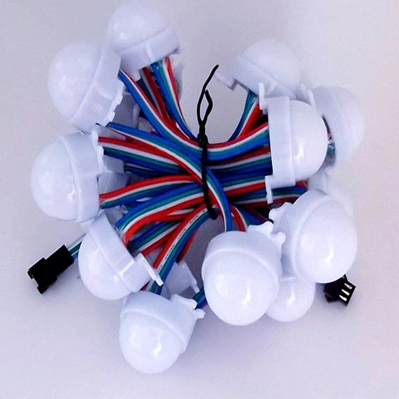 16mm 30mm milk cover WS2811 string LED pixel module light