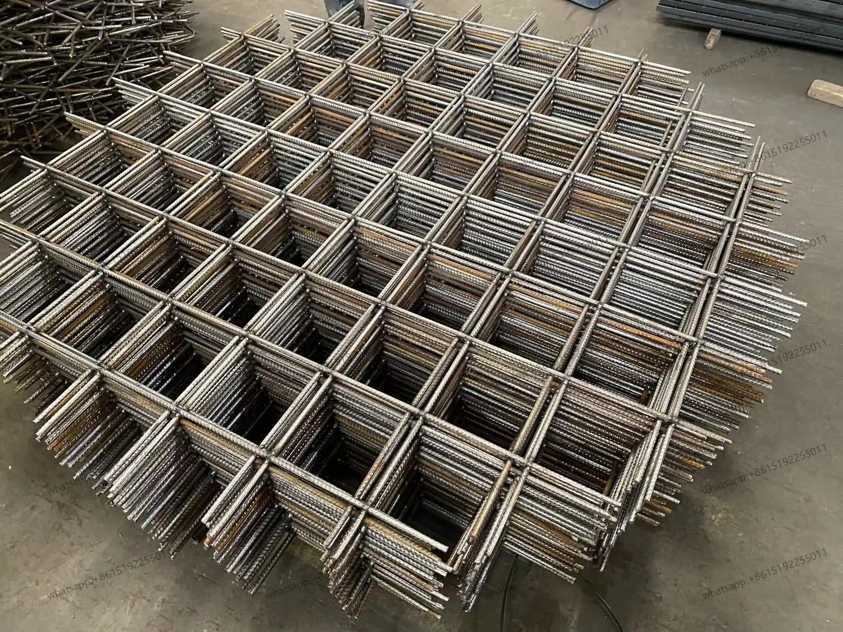 Threaded Steel Reinforcing Concrete Welded Wire Mesh