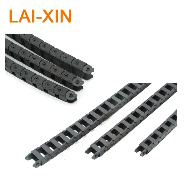 Laixin Similar Igus Mini Size Plastic Cable Carrier Drag Chain 10x15