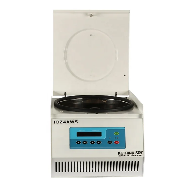 centerfuge lab centrifuge  explosion proof KT-TDZ4AWS  4x100ml benchtop lab centrifuge machine with 12 tube angle/swing rotor