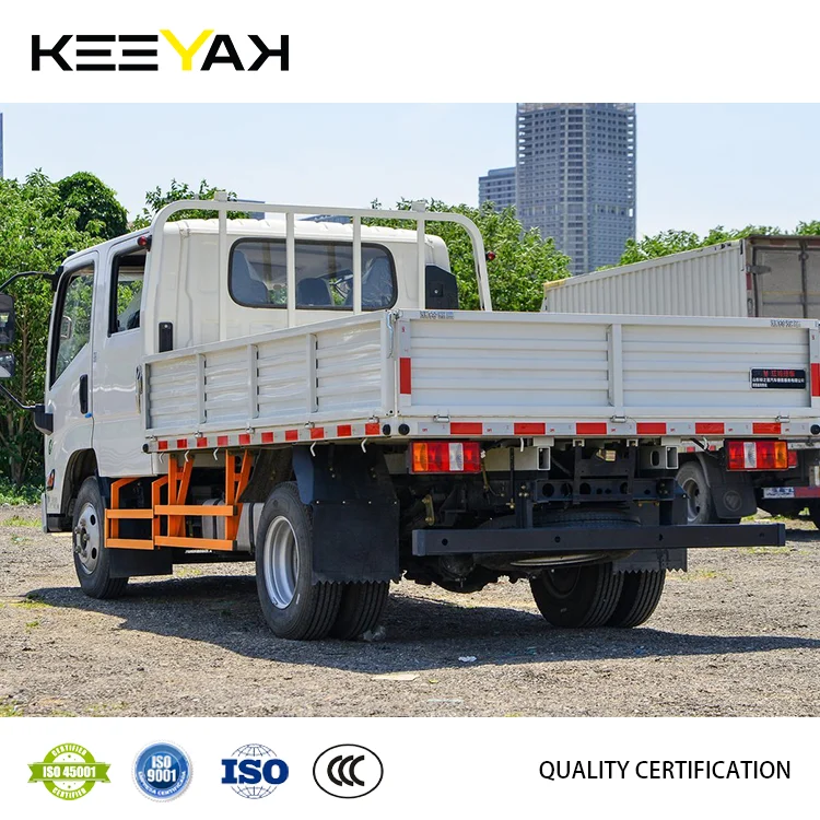 Грузовик с двойной кабиной JMC 4x2 4x4 3T 5T 7T Грузовой бортовой грузовик дизельный LHD/RHD 15 лет от производителя грузовой для продажи