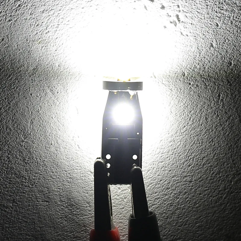 Evitek Amber White 12V T10 W5W Canbus T10 3030-3SMD Car Auto Led Bulb for Parking Lamp