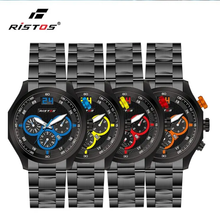 Новинка 93013 популярные китайские наручные часы Ristos 2020 с ремешком оптовая продажа дешевые для оптовых продаж кварцевые