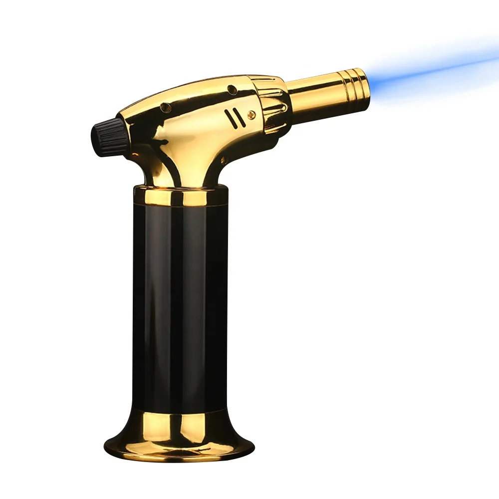 
Lovisle Tech Safety Windproof Multi- Functions Igniter High Quality Refillable Gas Torch Lighter 