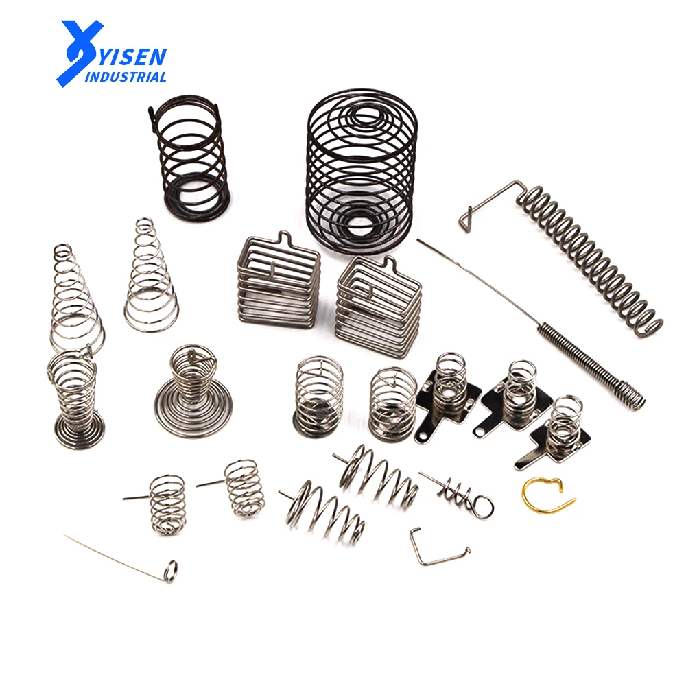 Manufacturers wholesale custom torsion tension metal stainless steel compression spring wire bent inductor coil spring