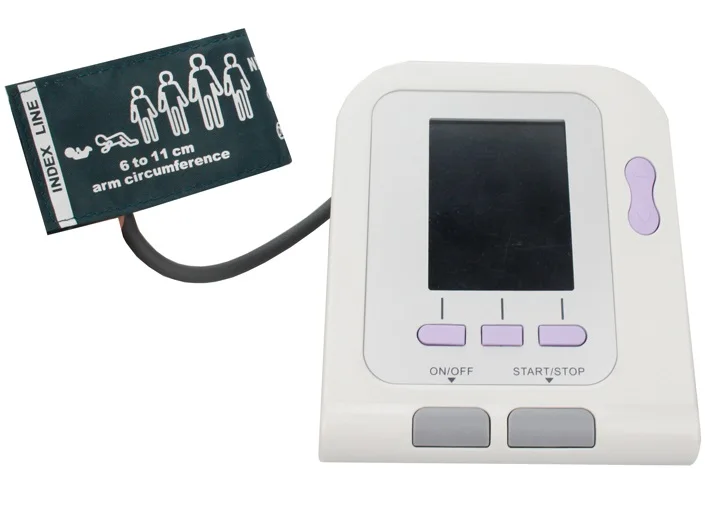 Pet digital blood pressure monitor with blood oxygen probe can be connected to computer mobile phone for dogs and cats