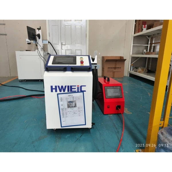 Hwleic Laser Portable 1500w Fiber Welder Cleaning Cutting Machine Carbon Steel