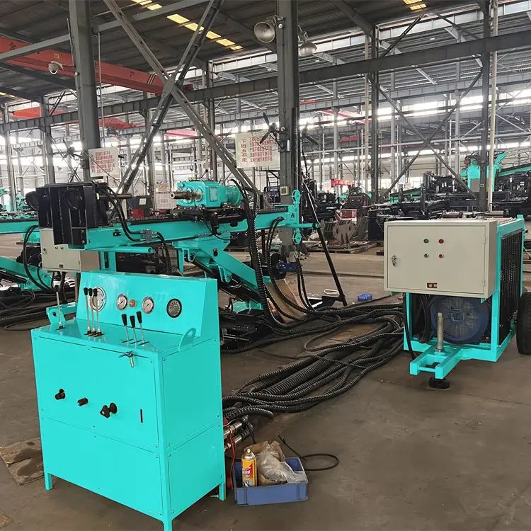 Portable Hydraulic Rotary Head Mineral Sample Exploration Wireline Core Drilling Machine