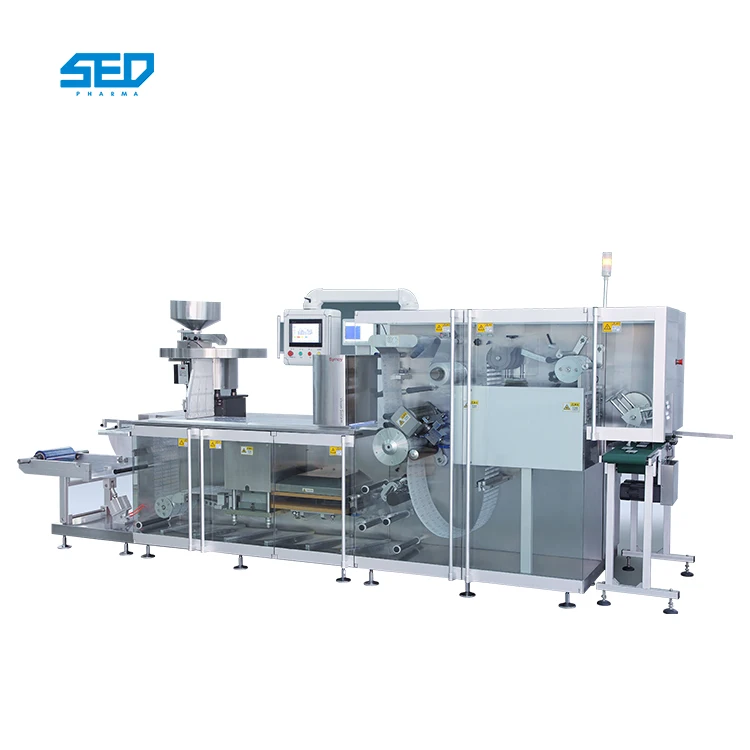 Automatic PVC Thermoforming Sealing Candy Pill Tablet Capsule Blister Packaging Machine