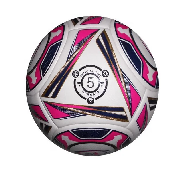  Высококачественный термостойкий 14 панельный футбольный мяч из натуральной пакистанской кожи