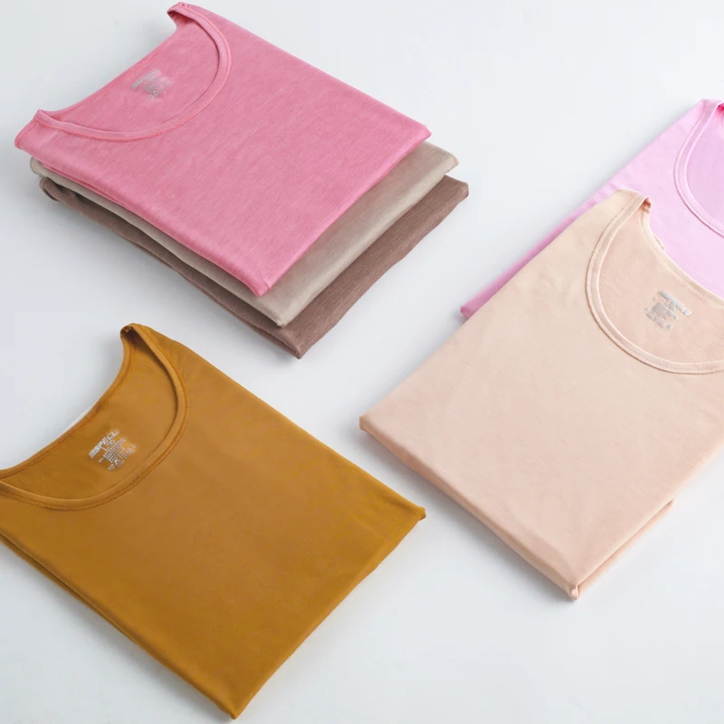 
High Quality Modal Cotton Material Seamless Workmanship Fleece Lined Womens Thermal Underwear 