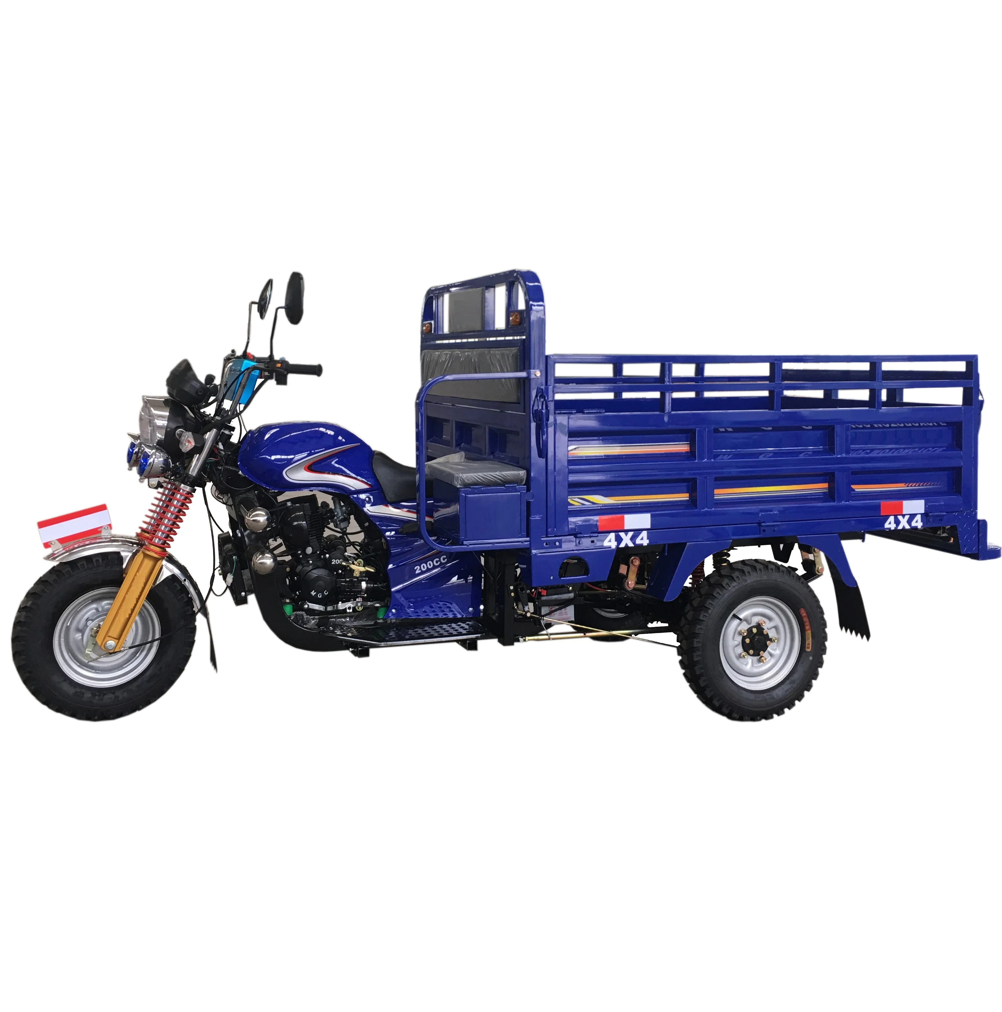 motorized gasoline engine 150cc trike loader for cargo with spare parts model HPF-4000